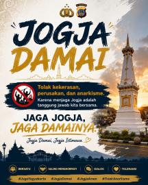 JAGA JOGJA, JOGJA DAMAI, JOGJA ISTIMEWA